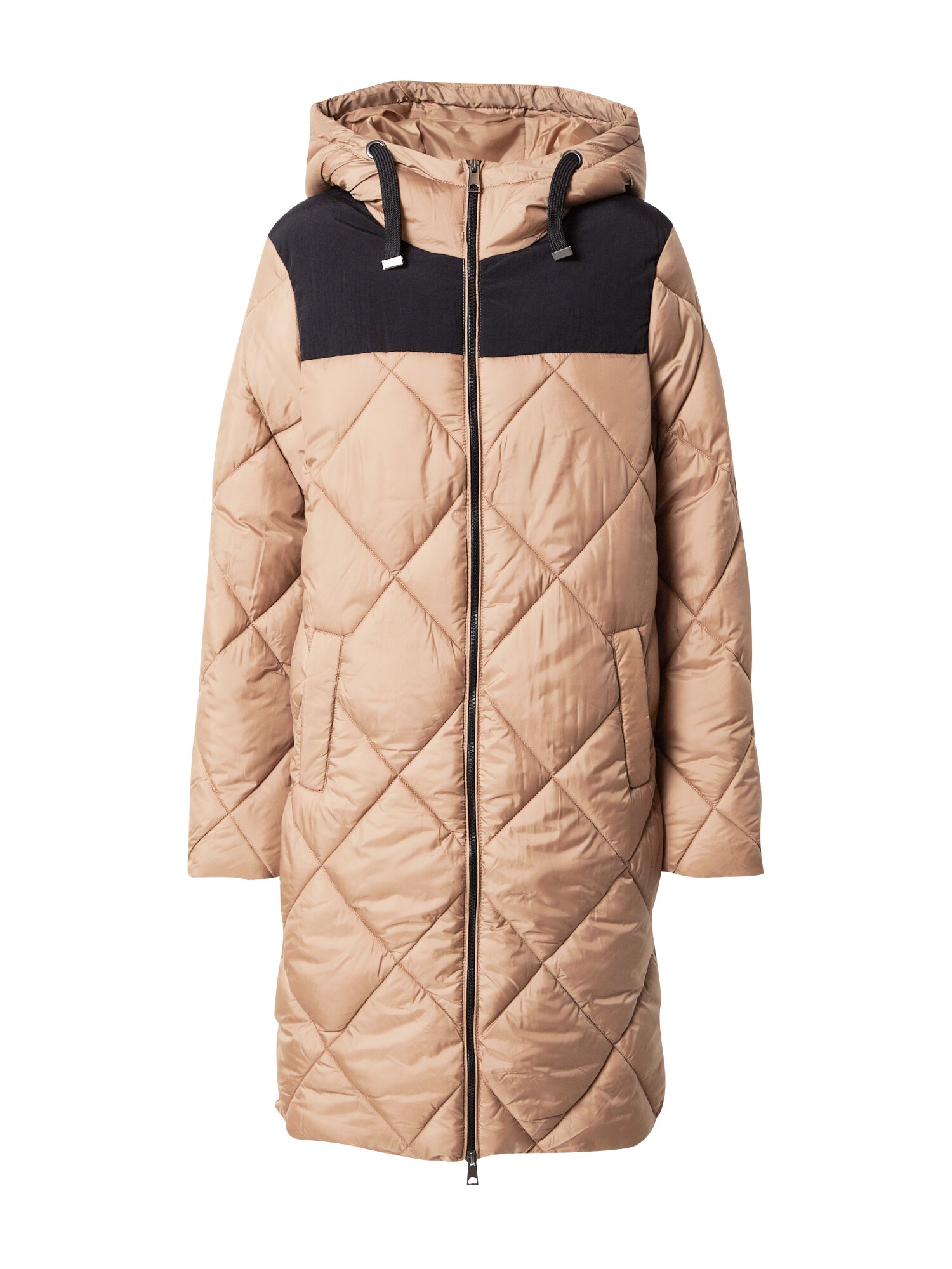 VERO MODA Átmeneti kabátok  bézs / fekete