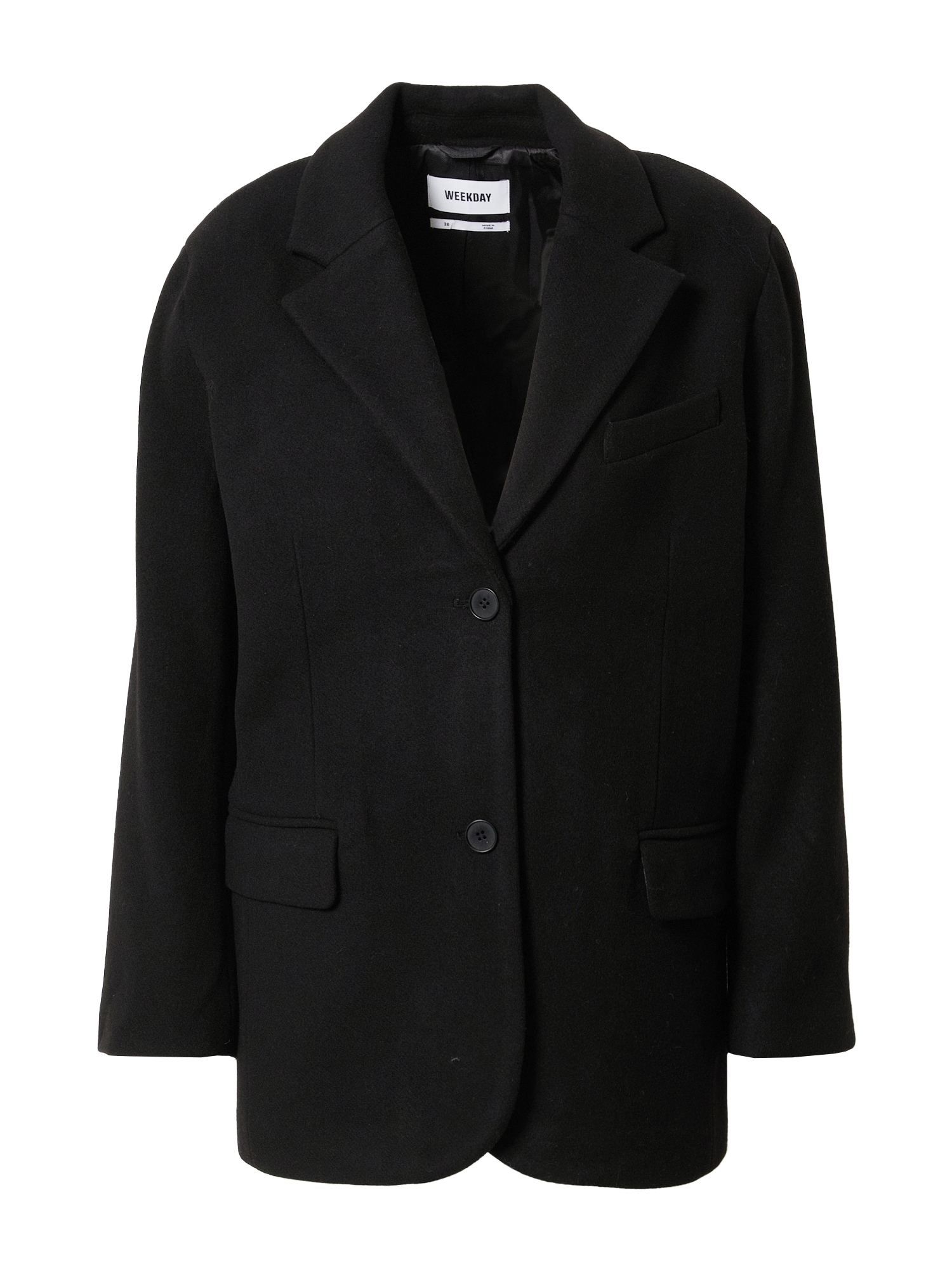 WEEKDAY Blézer 'Luciana'  fekete