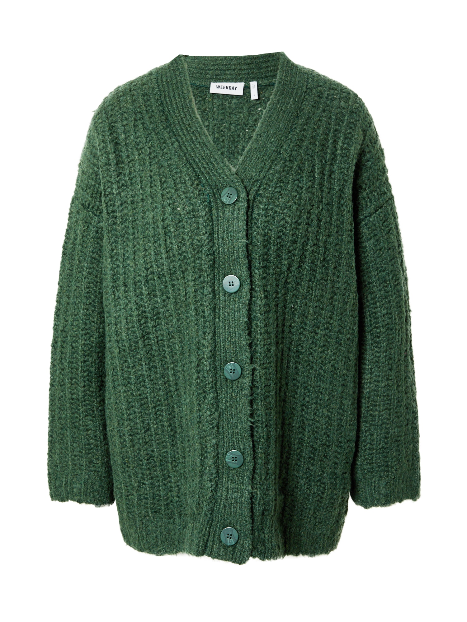 WEEKDAY Oversize dzseki 'Leyla'  sötétzöld