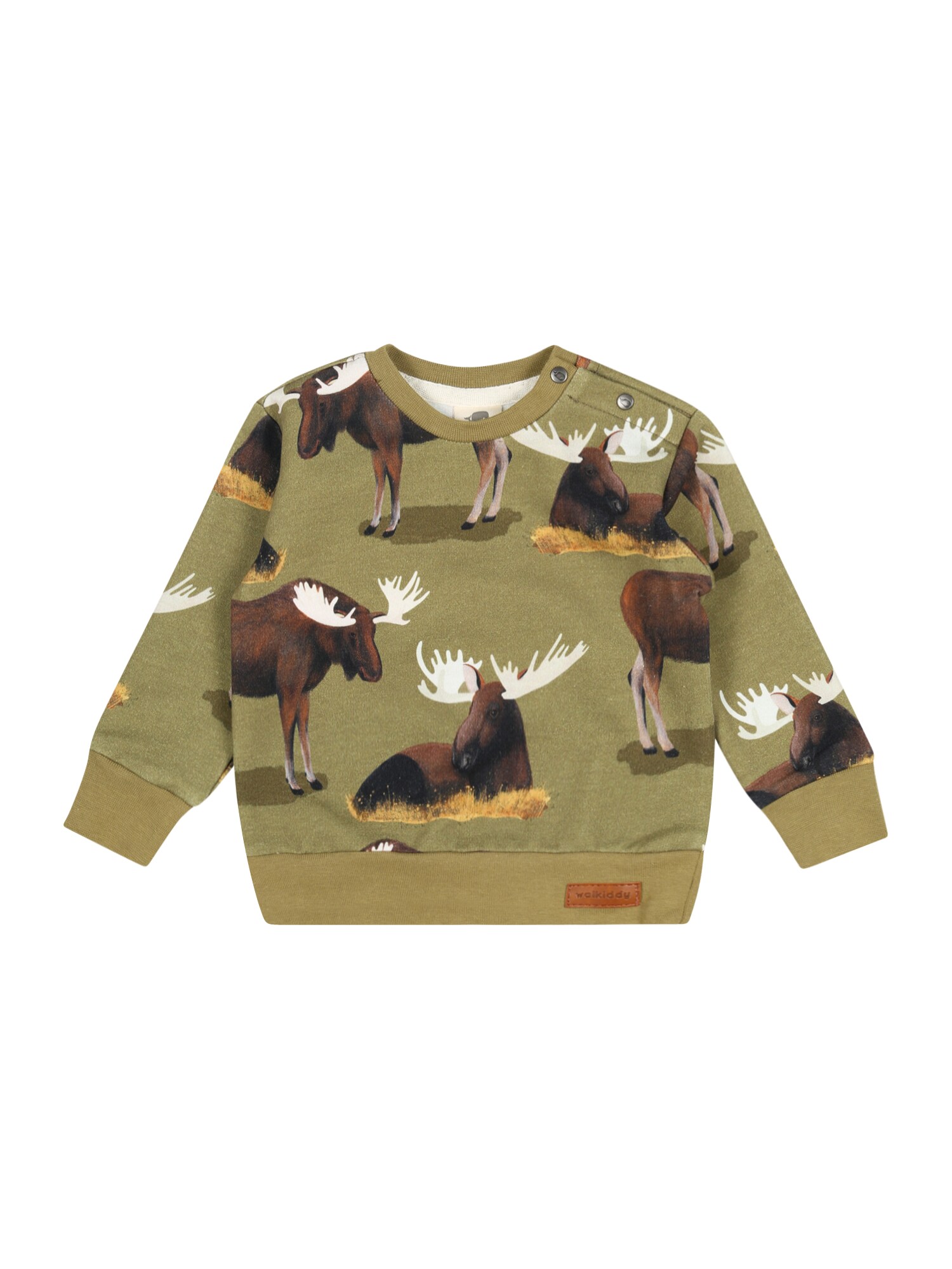 Walkiddy Tréning póló  olíva / vegyes színek