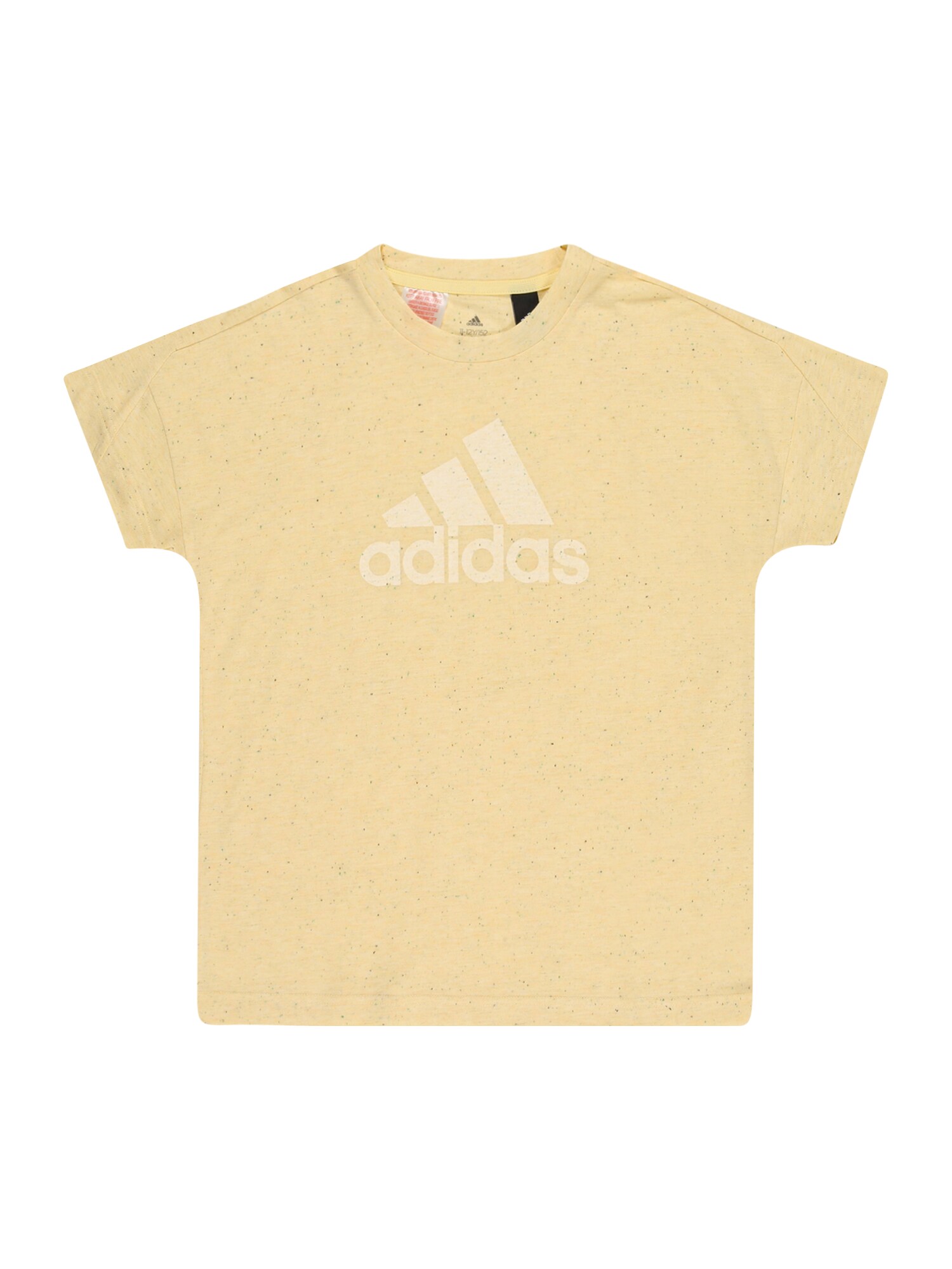 ADIDAS PERFORMANCE Funkcionális felső  sárga / fehér