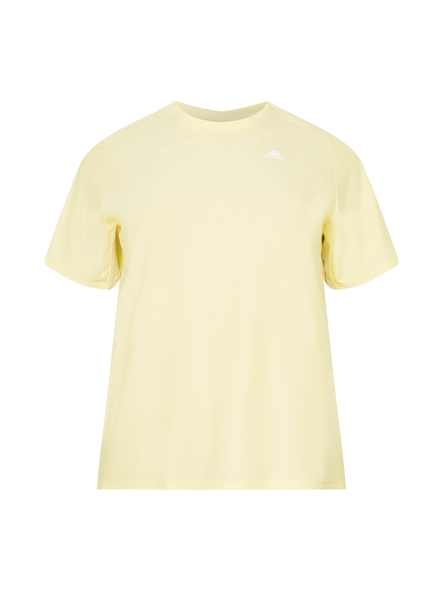 ADIDAS PERFORMANCE Funkcionális felső  világos sárga / fehér