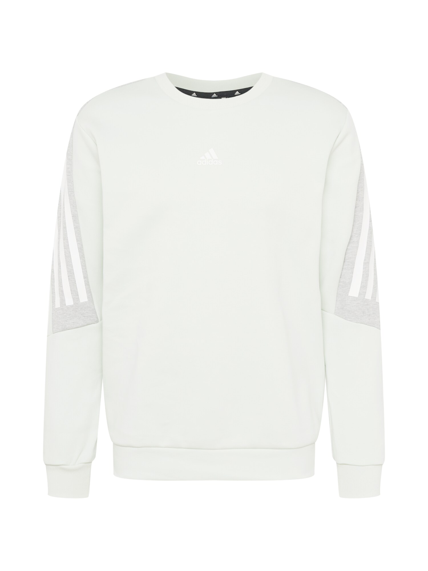 ADIDAS PERFORMANCE Sport szabadidős felsők  pasztellzöld / fehér / szürke