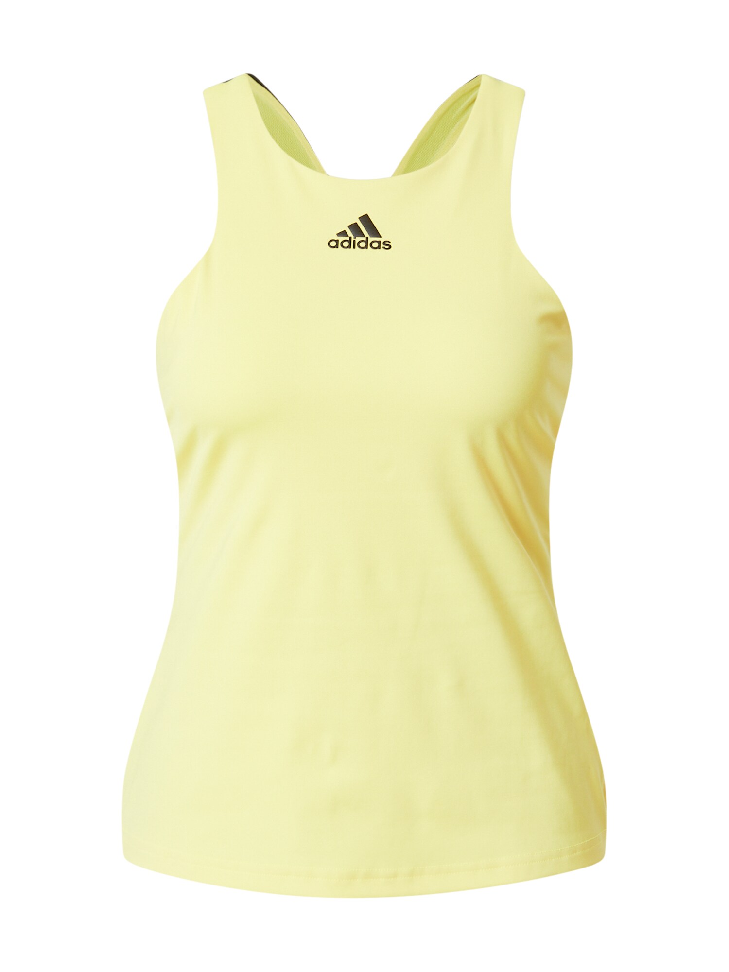 ADIDAS PERFORMANCE Sport top  sárga / fekete