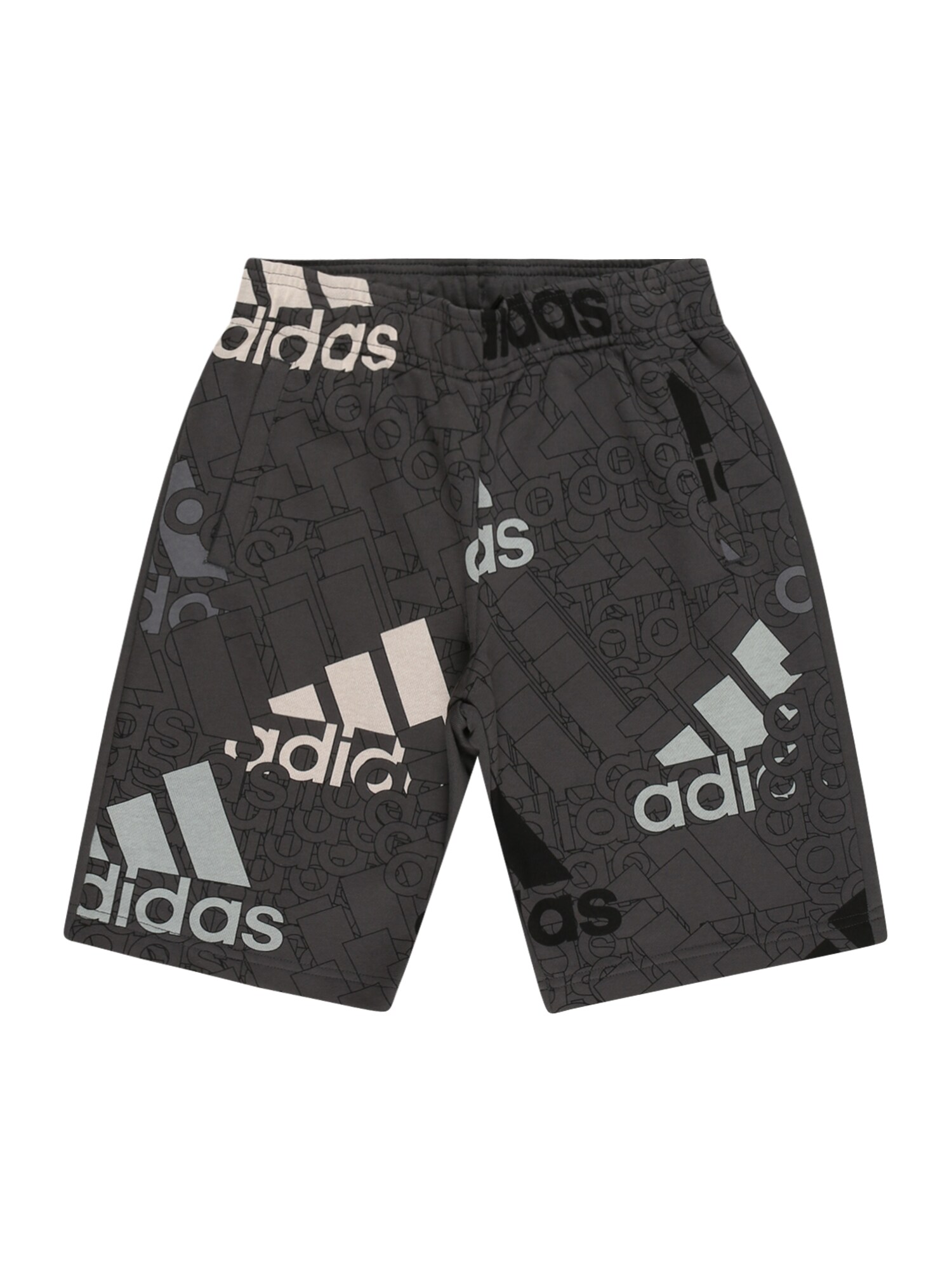 ADIDAS PERFORMANCE Sportnadrágok  füstszürke / fekete / világosszürke / sötétszürke