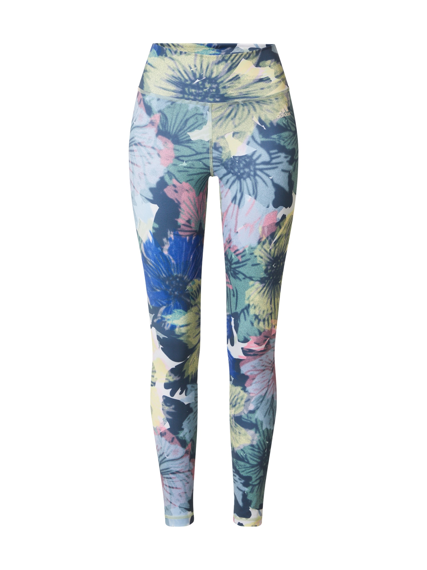 ADIDAS PERFORMANCE Sportnadrágok  szürke / tengerészkék / pasztellsárga / rózsaszín