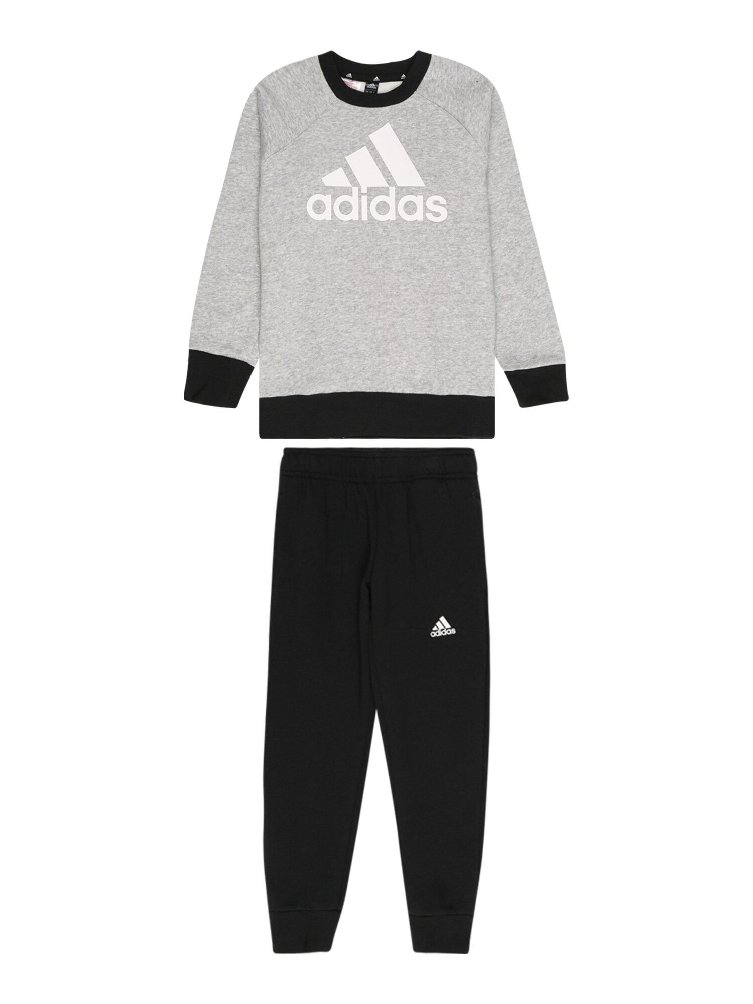 ADIDAS PERFORMANCE Tréningruha  szürke melír / fekete / fehér