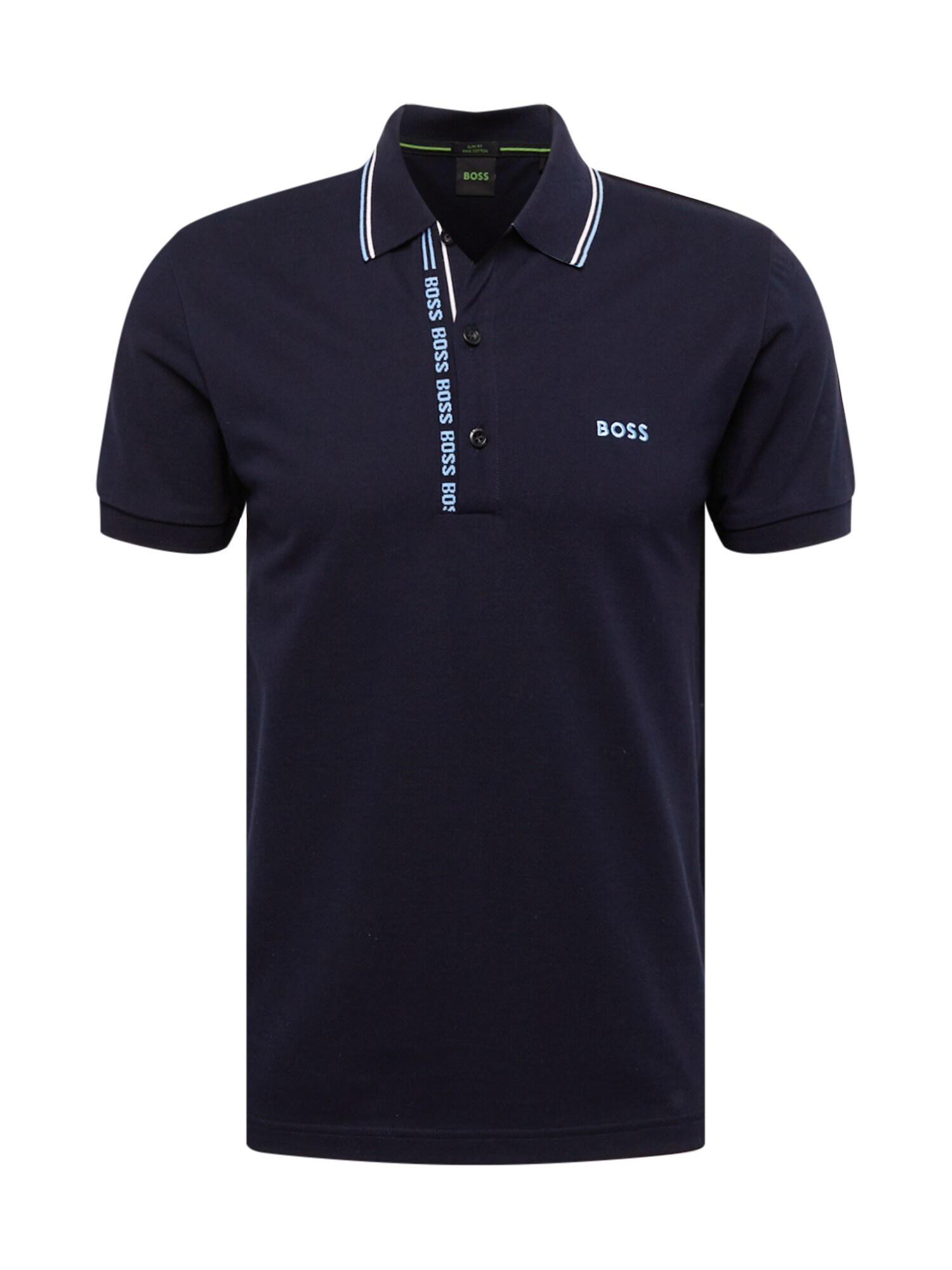 BOSS Green Póló 'Paule 4'  sötétkék / világoskék