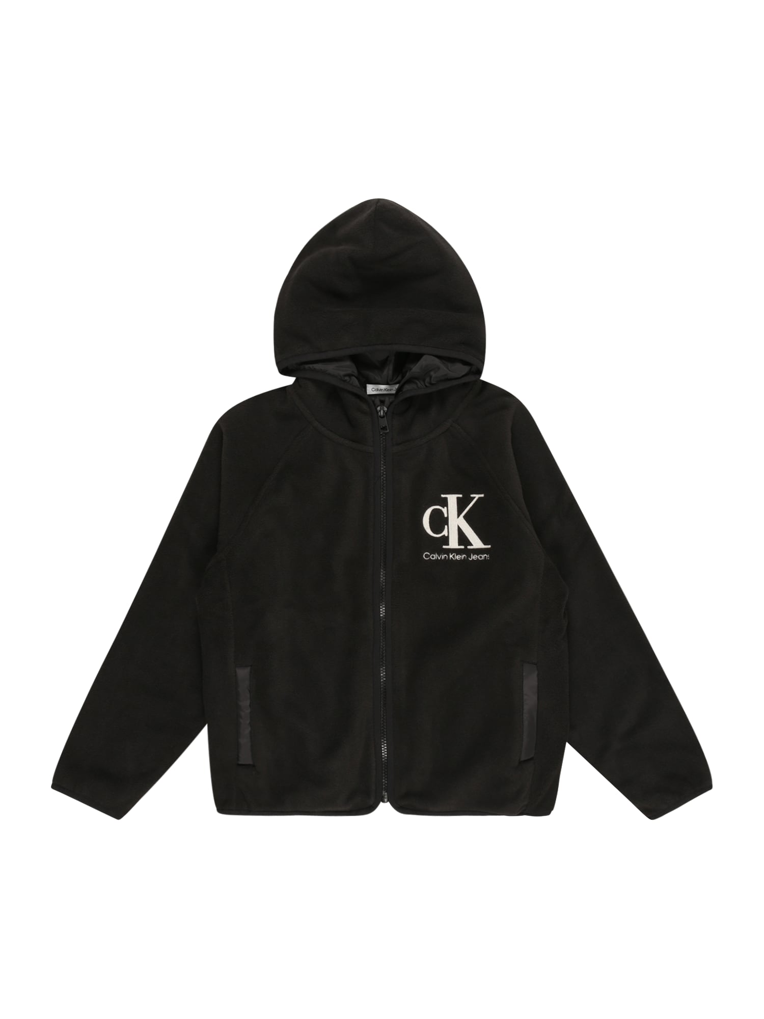 Calvin Klein Jeans Polár dzseki  fekete / fehér