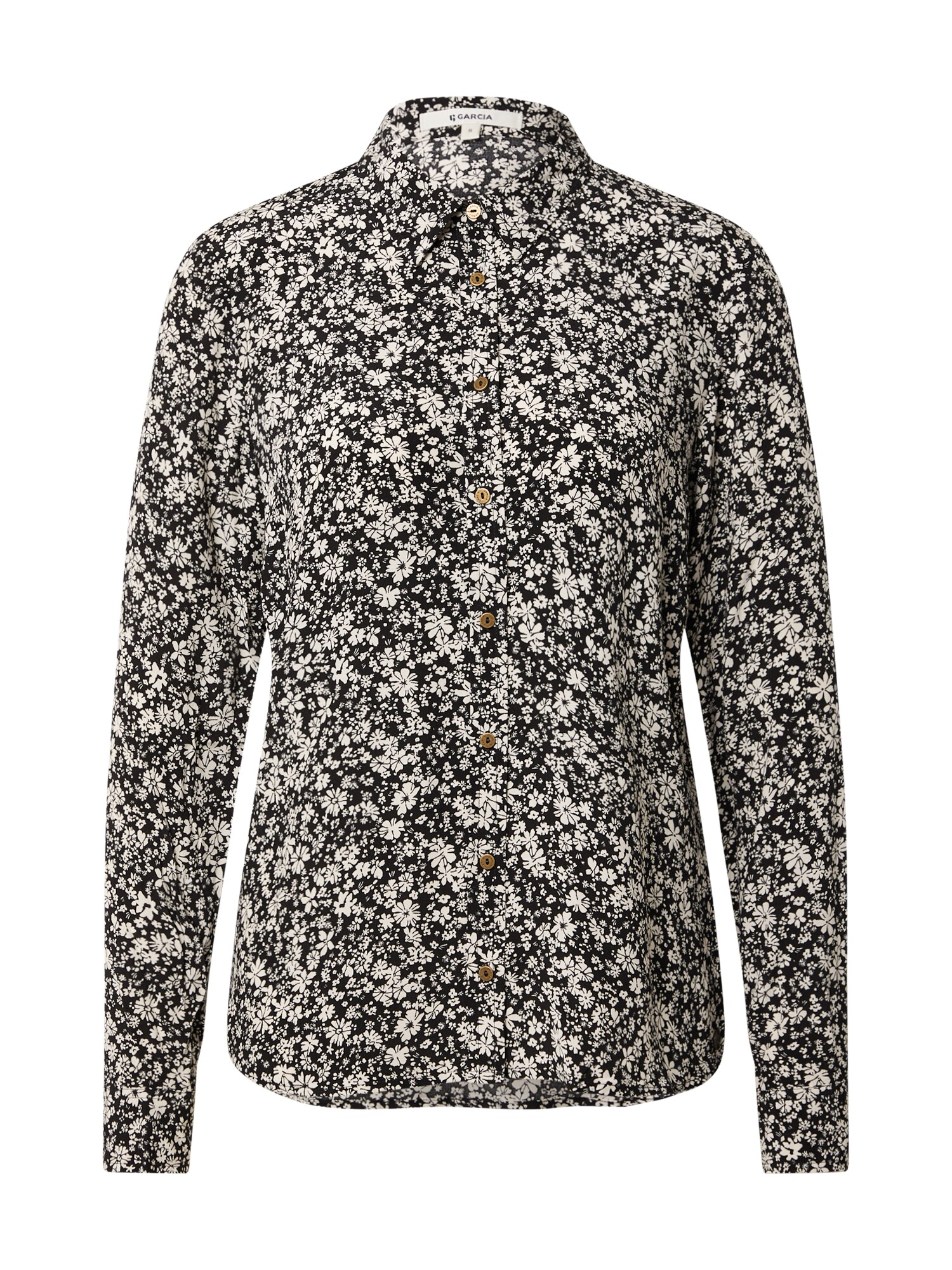 GARCIA Blúz  fekete / elefántcsont