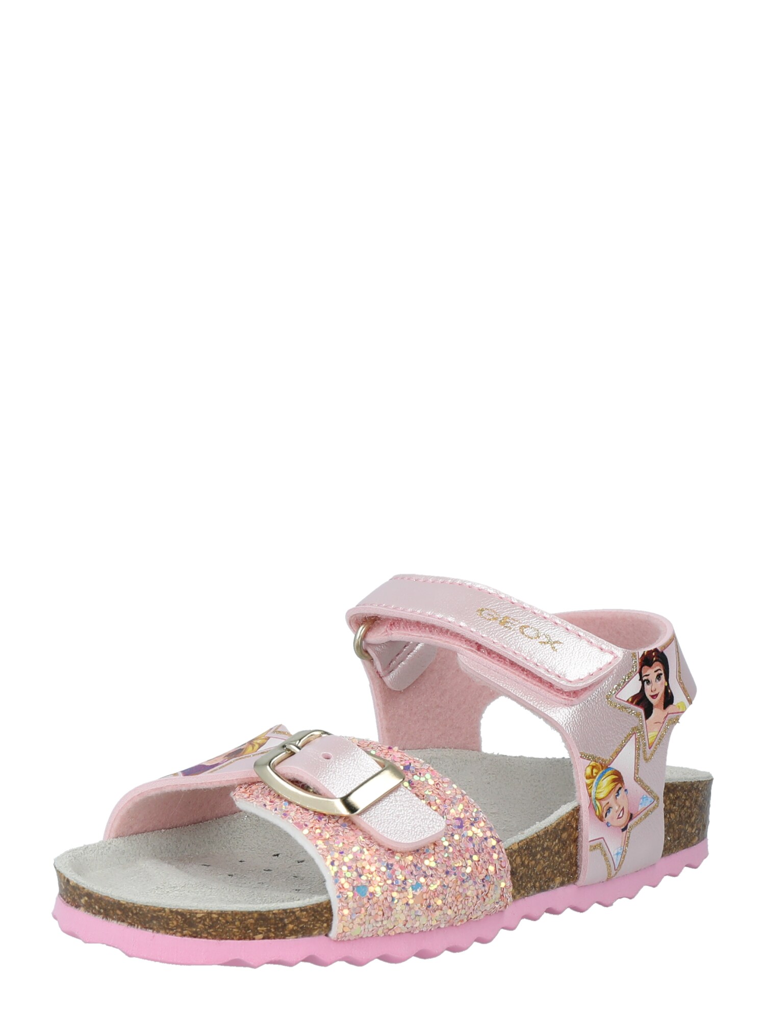 GEOX Szandálok 'ADRIEL'  világos-rózsaszín / sárga / világoskék / arany