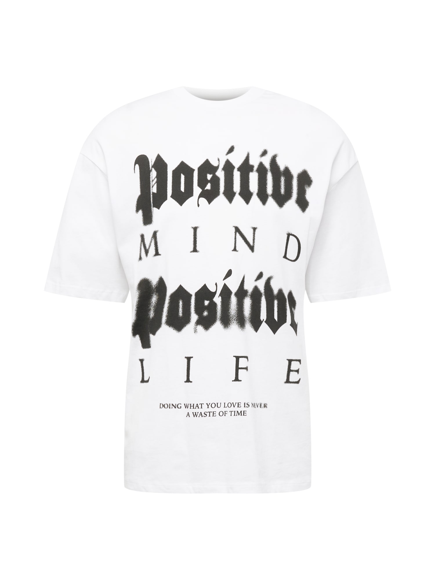 JACK & JONES Póló  fehér / fekete