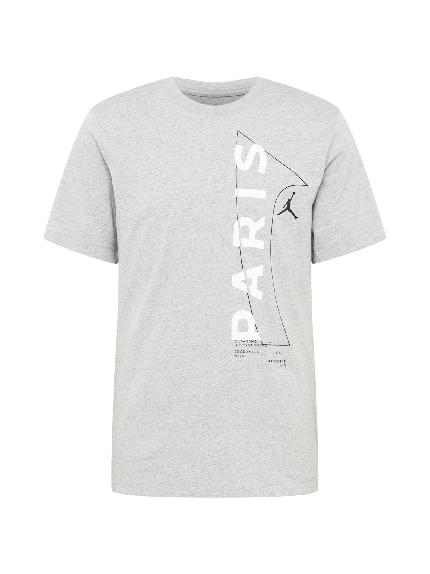 Jordan Póló  fehér / világosszürke / fekete