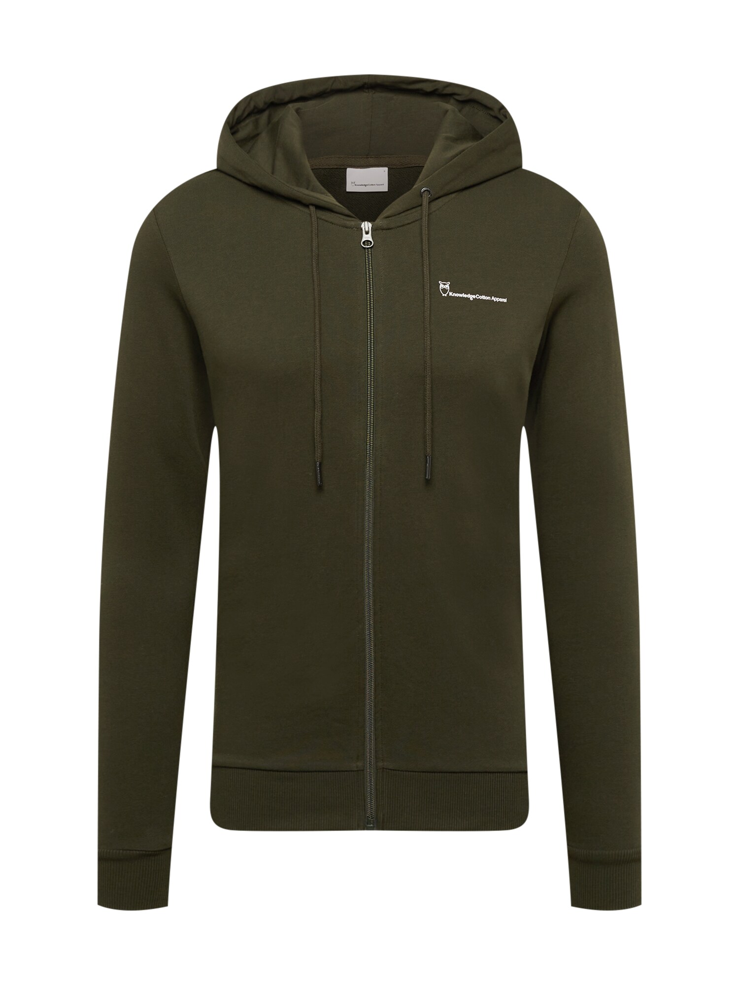 KnowledgeCotton Apparel Tréning dzseki 'CEDAR'  sötétzöld