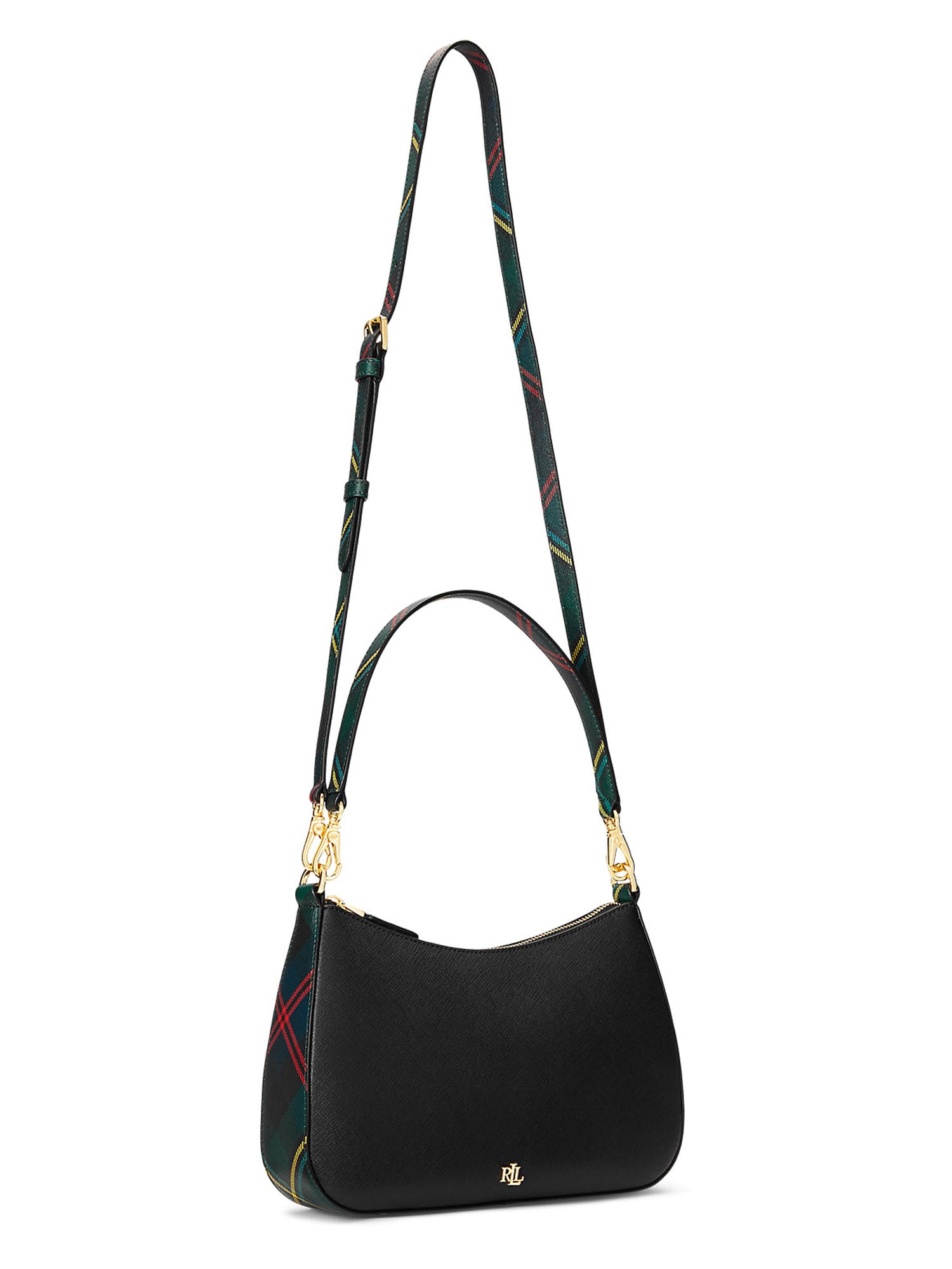 Lauren Ralph Lauren Válltáskák 'DANNI'  fekete / piros / sárga / zöld