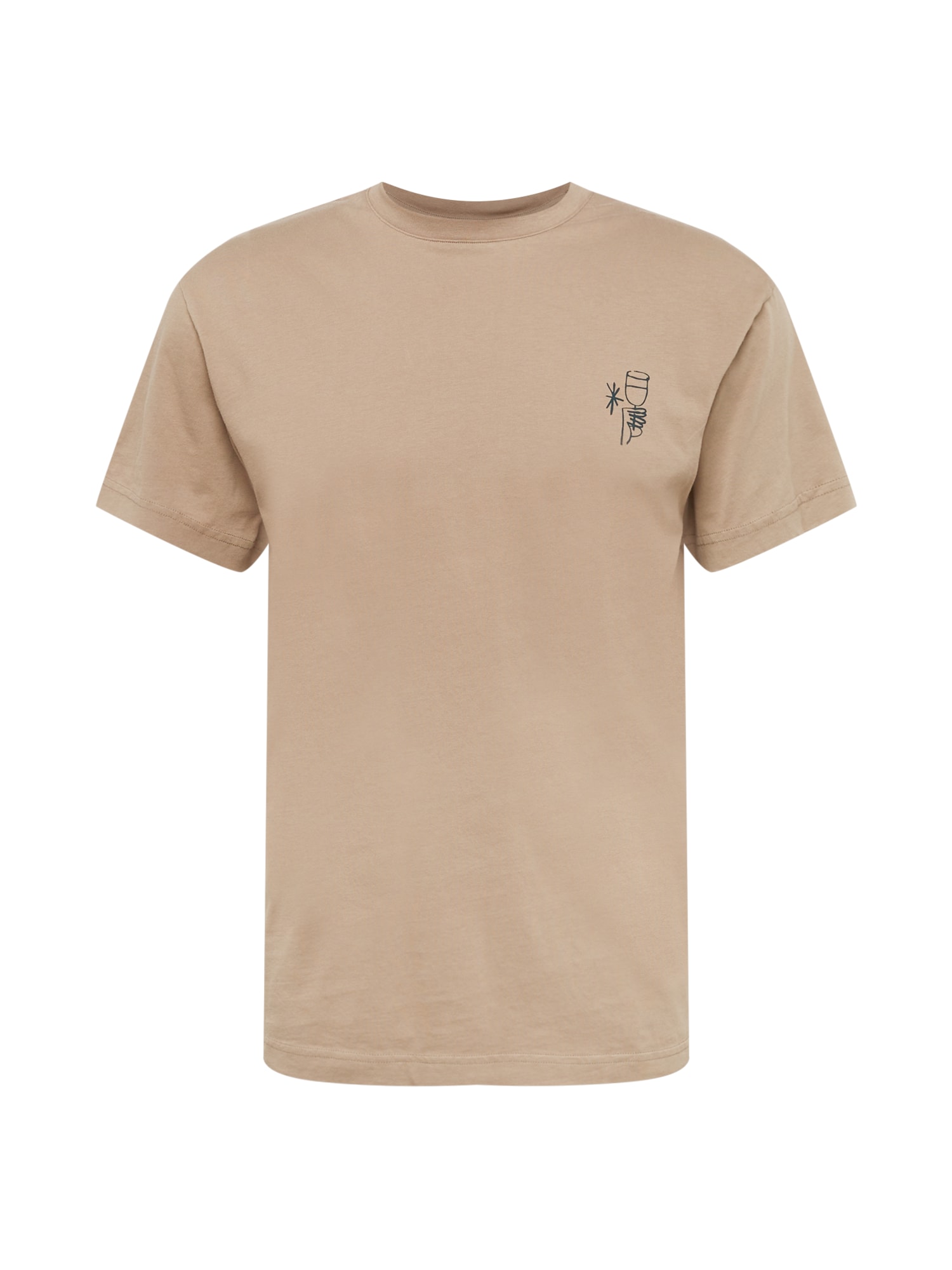 Libertine-Libertine Póló 'Beat Refill'  taupe / antracit