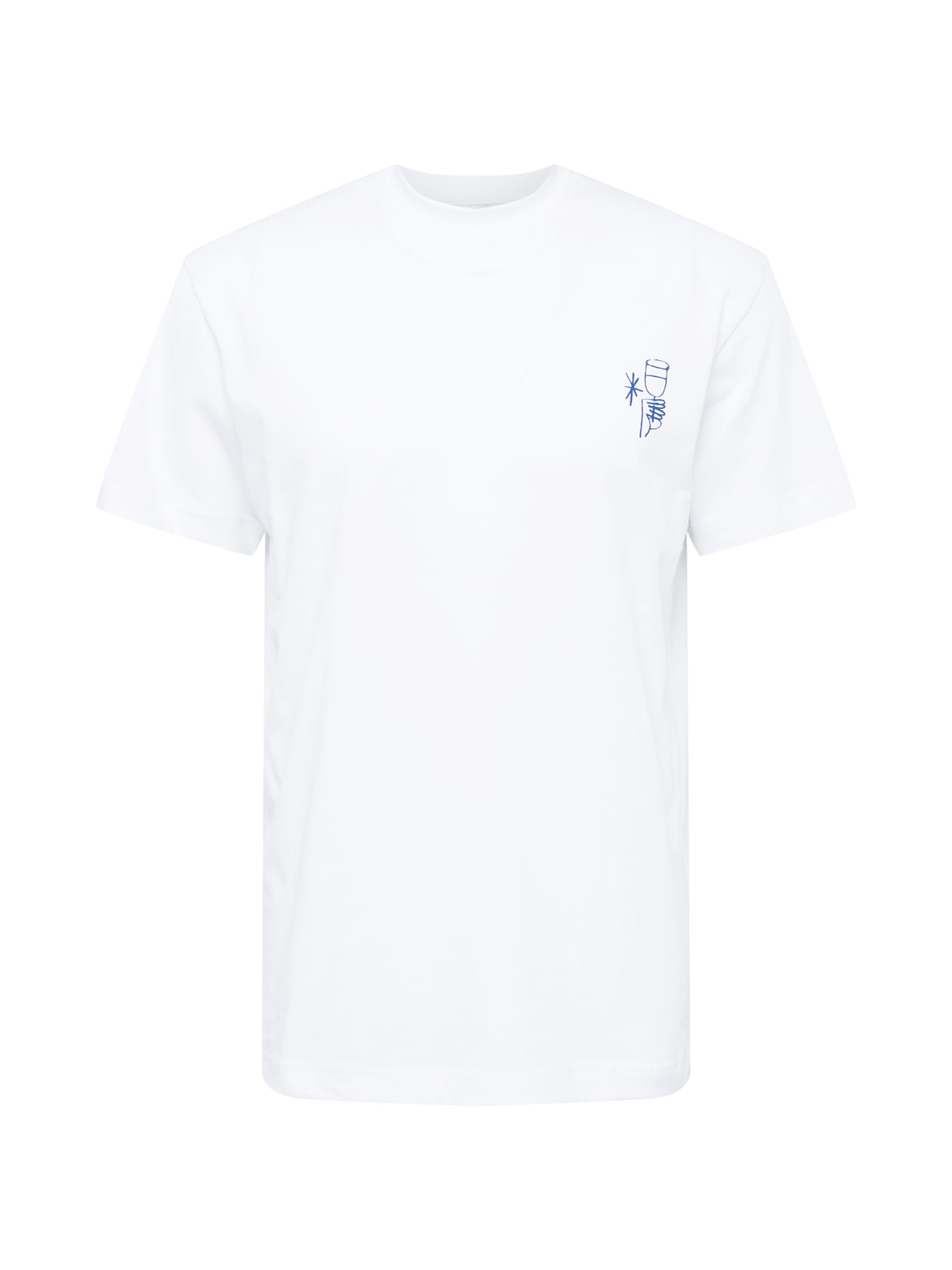 Libertine-Libertine Póló 'Beat'  fehér / kék