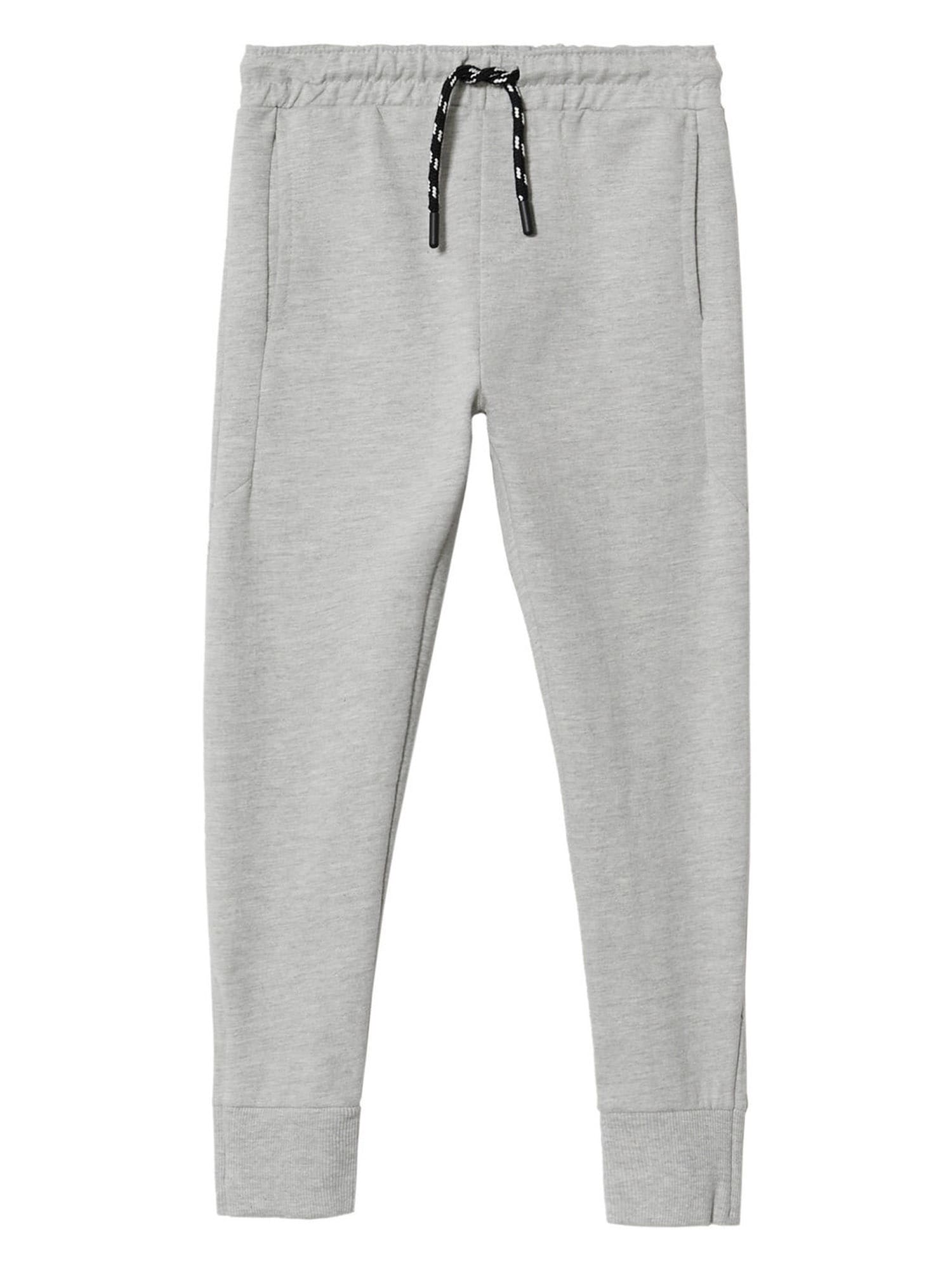 MANGO KIDS Nadrág  világosszürke