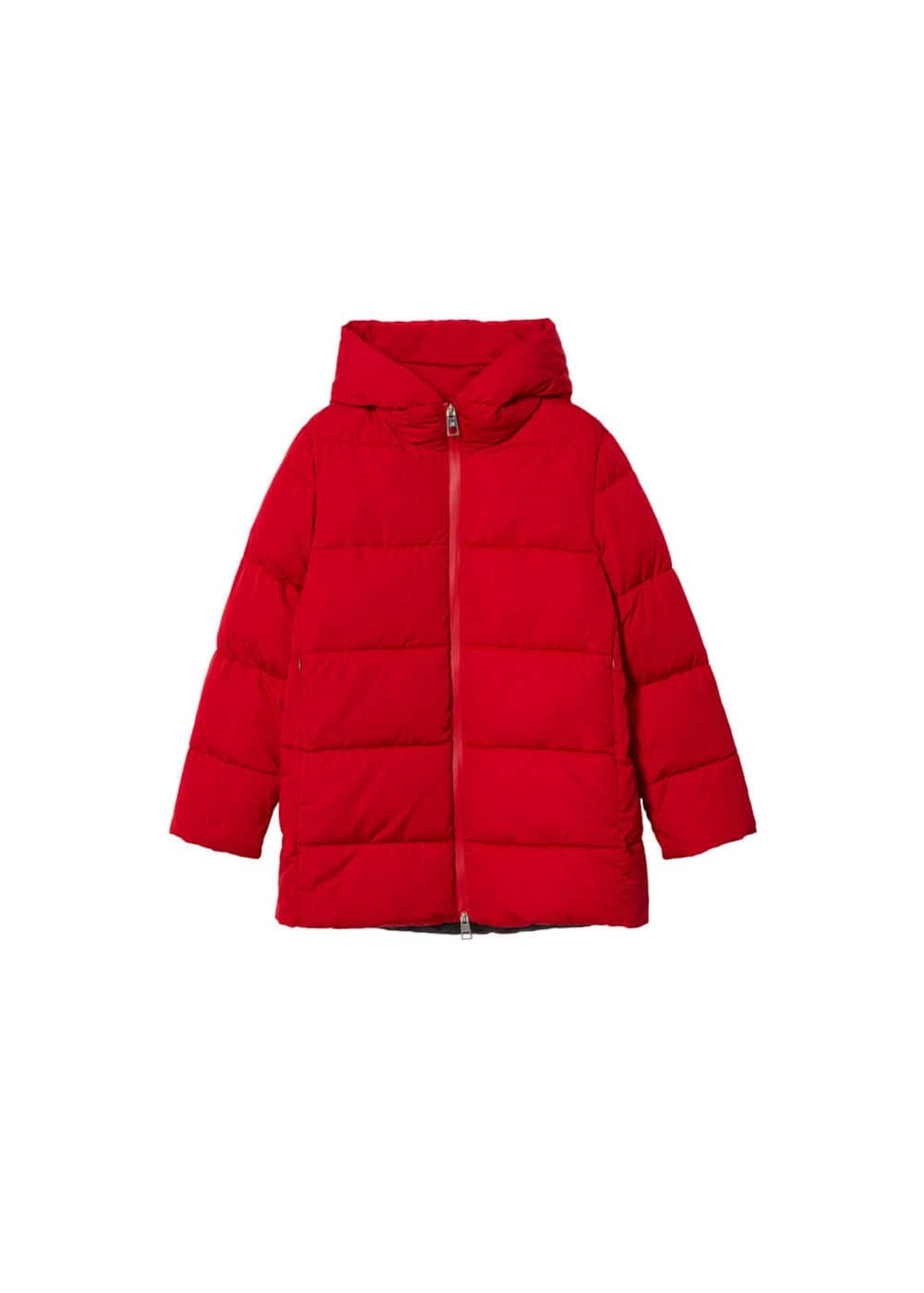 MANGO Téli dzseki 'tokyo'  piros