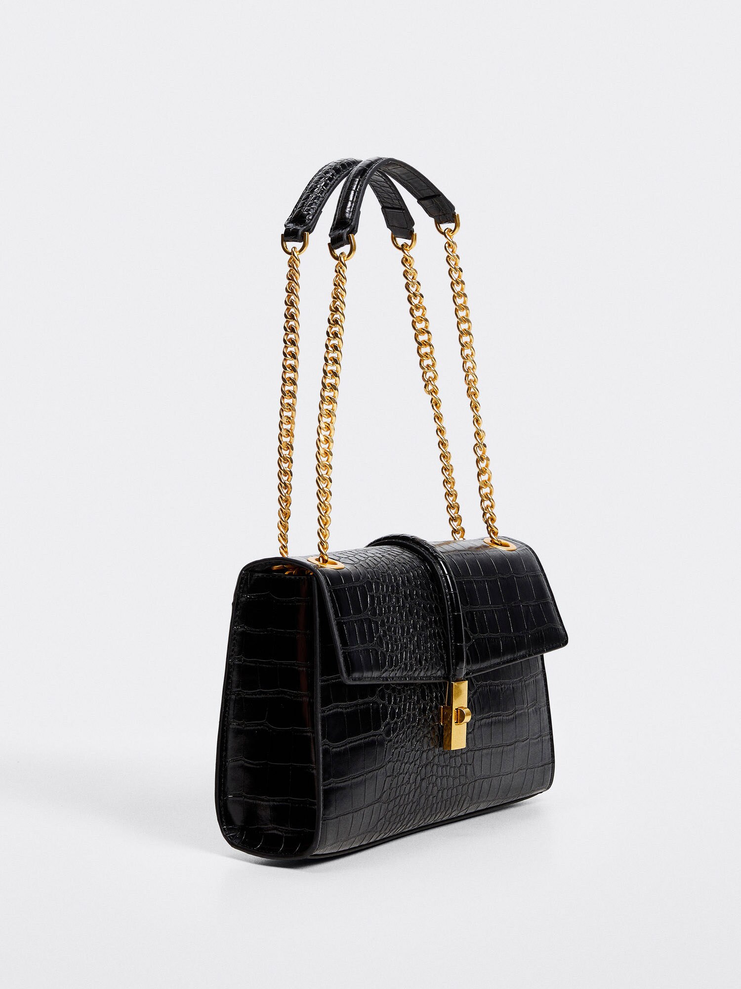 MANGO Válltáska 'Adeli'  fekete