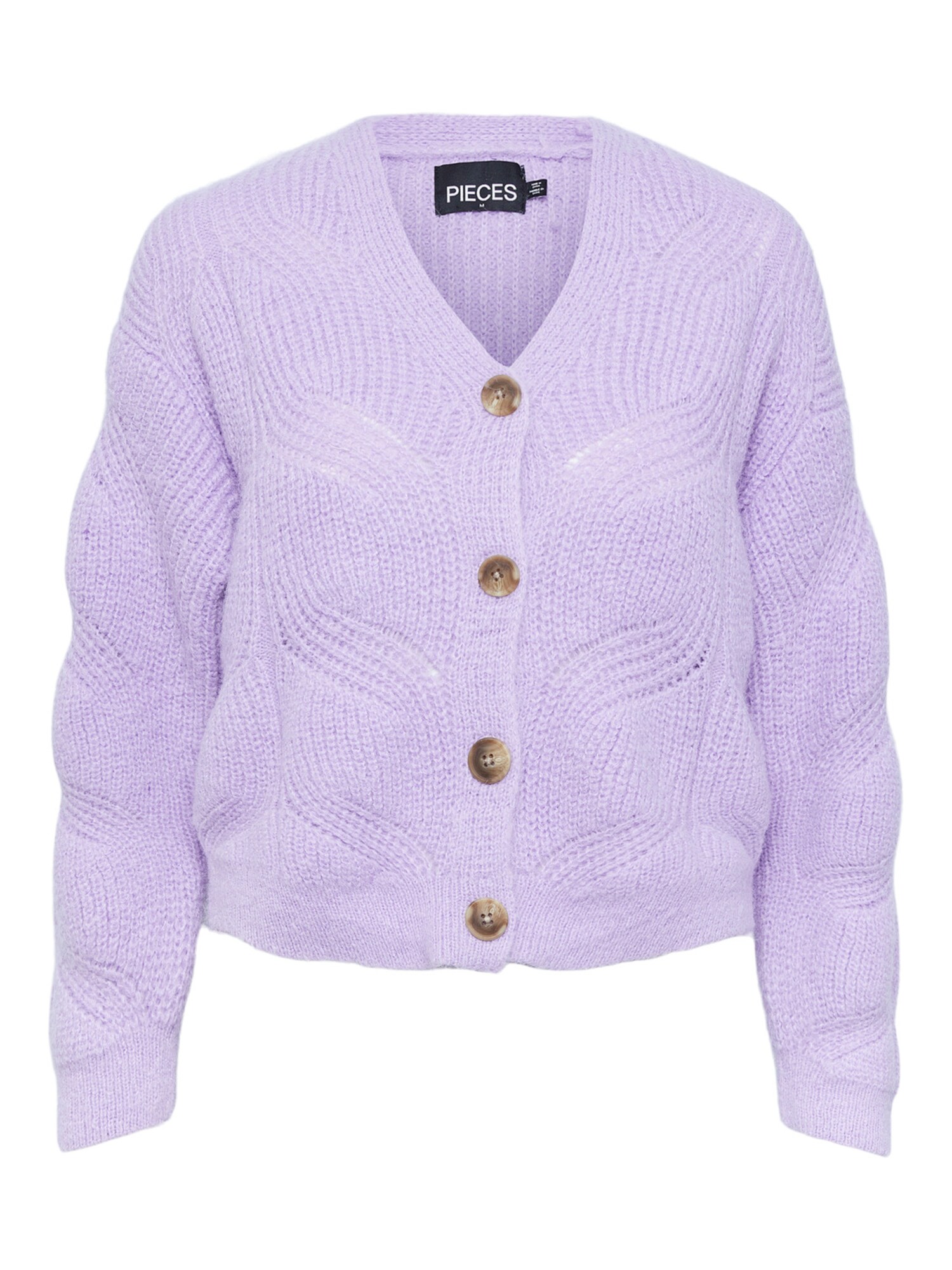 PIECES Kardigán 'CORNELIA'  mályva