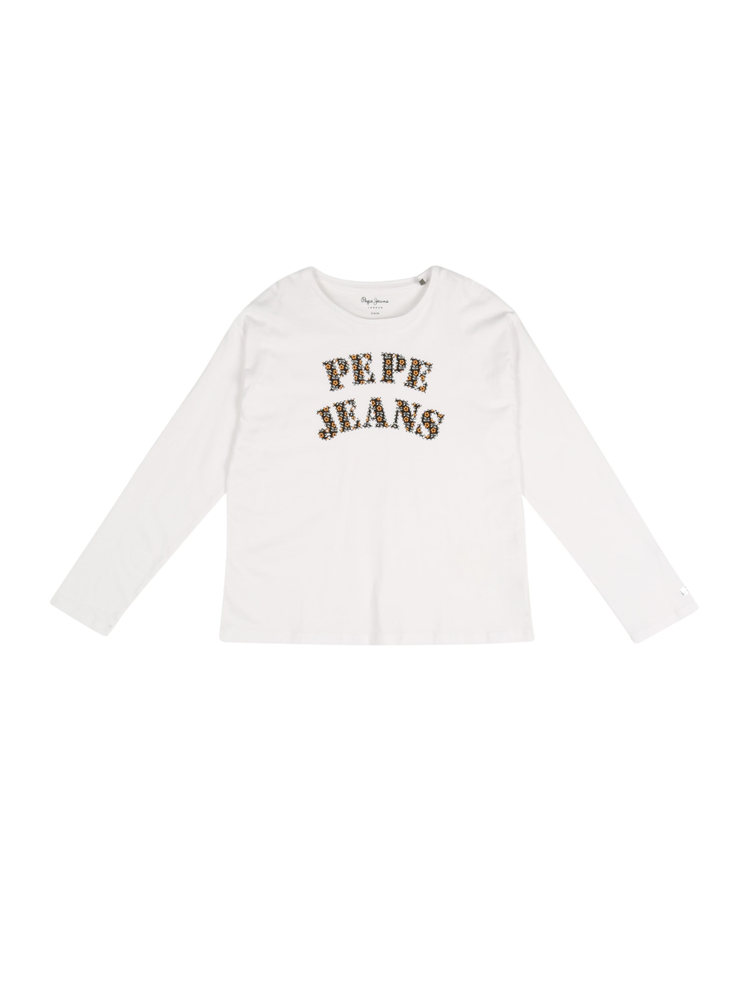 Pepe Jeans Póló  fehér / fekete / sárga / világoszöld