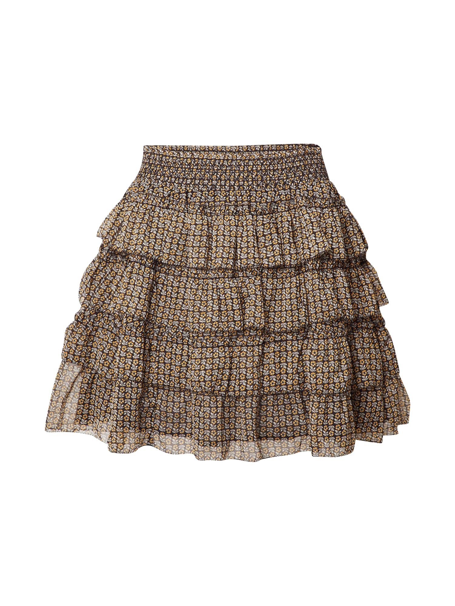 Pepe Jeans Szoknyák 'FINA'  fekete / narancs / világoszöld