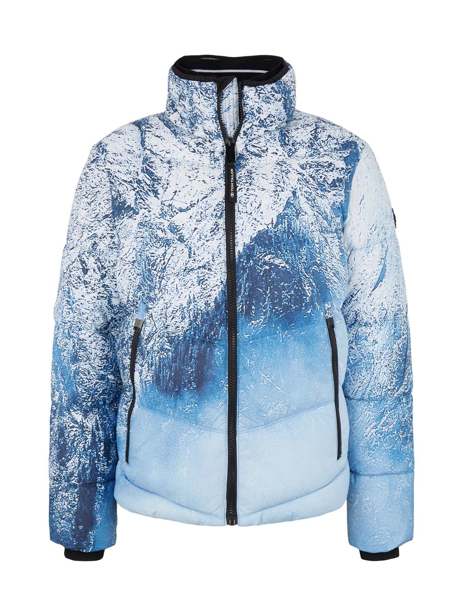 TOM TAILOR Átmeneti dzseki  kék / fehér / világoskék