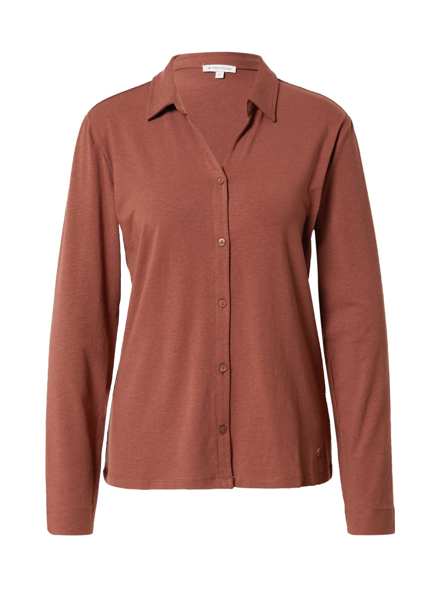 TOM TAILOR Blúz  rozsdabarna