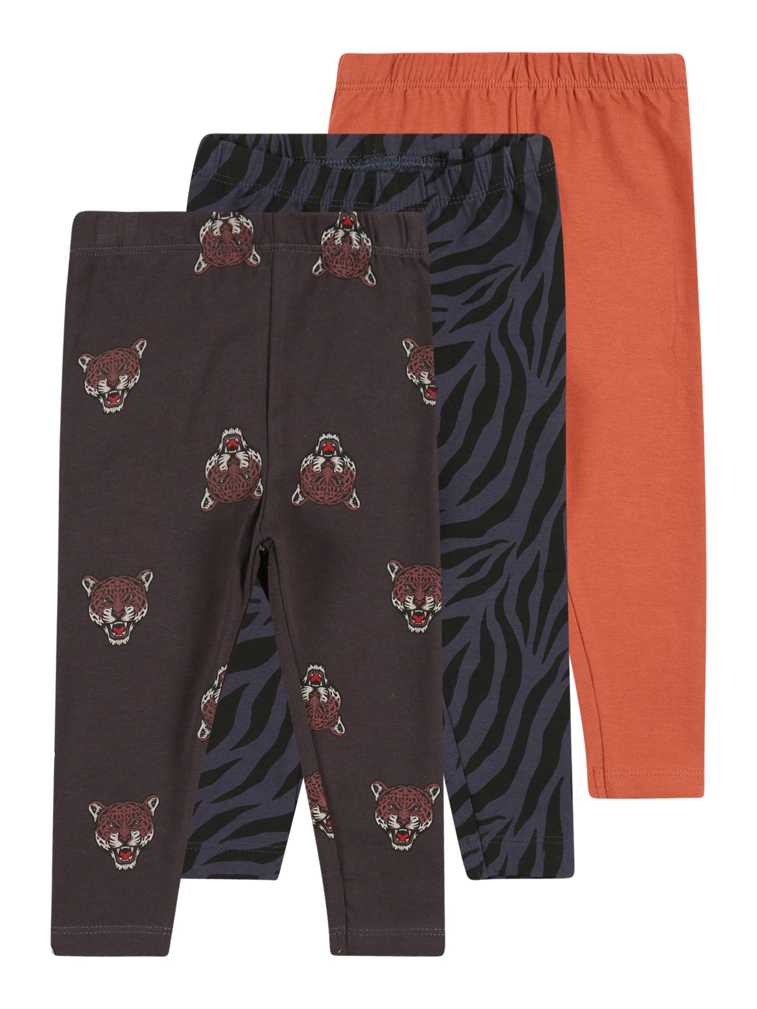 The New Leggings 'DAMION'  antracit / korál / kő / mokka