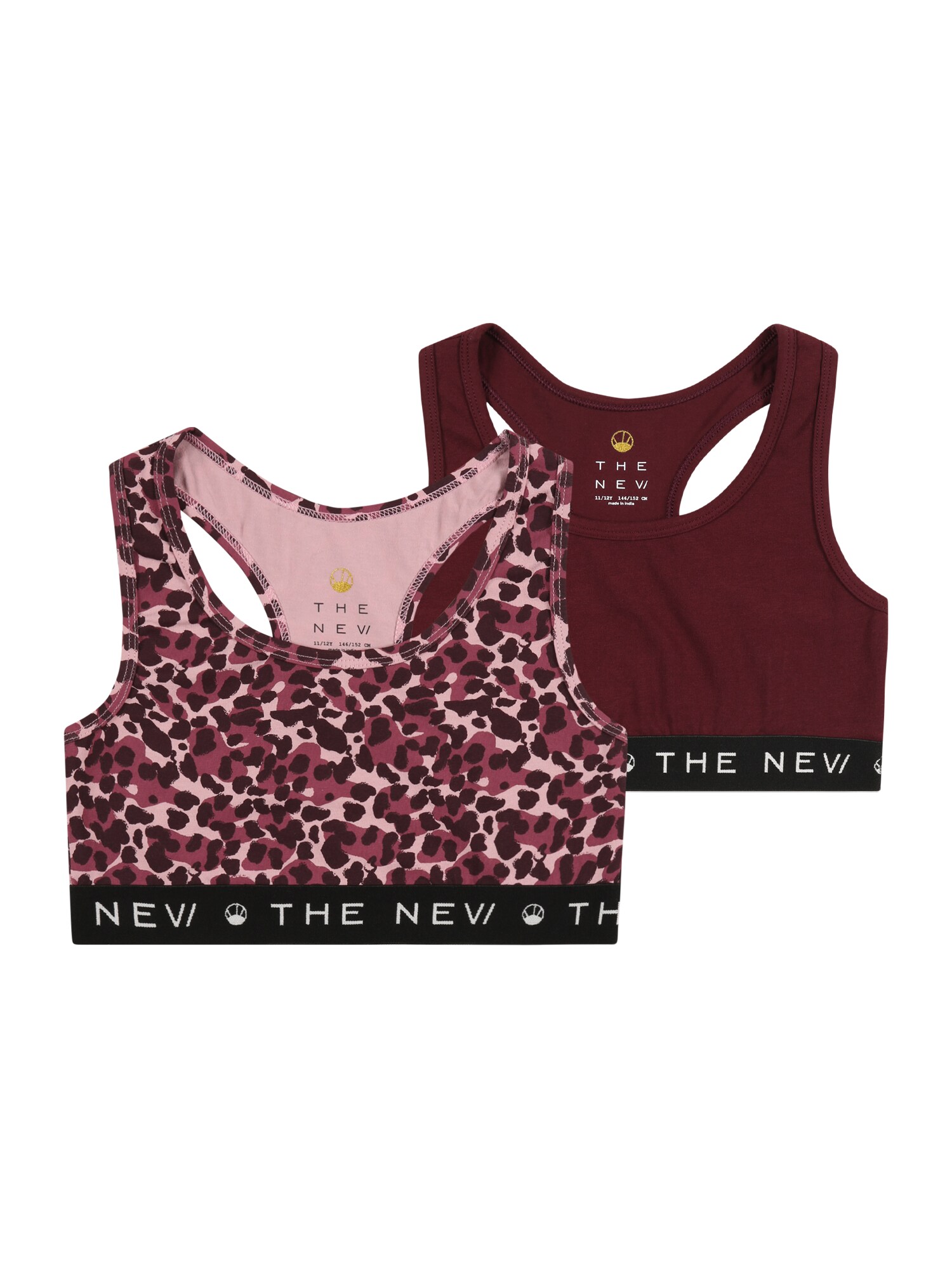 The New Top  bordó / fekete / rózsaszín / rózsa