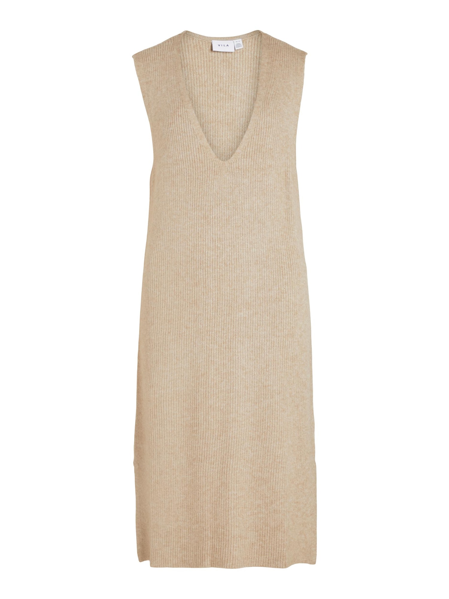 VILA Kötött ruhák 'RIL'  világos bézs