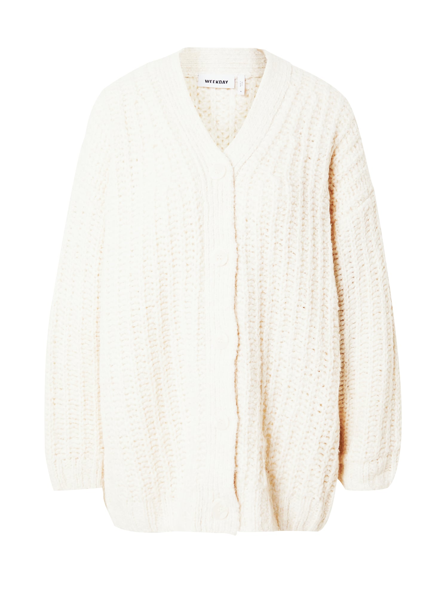 WEEKDAY Oversize dzseki 'Leyla'  fehér